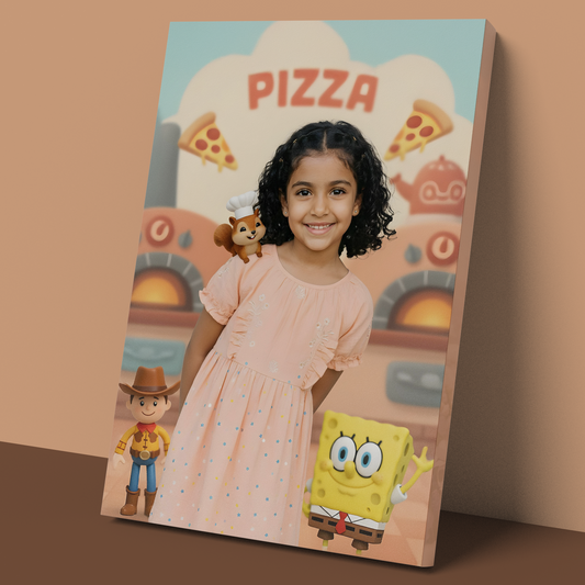 ✨ مغامرة بيتزا الشيف الصغير 🍕✨