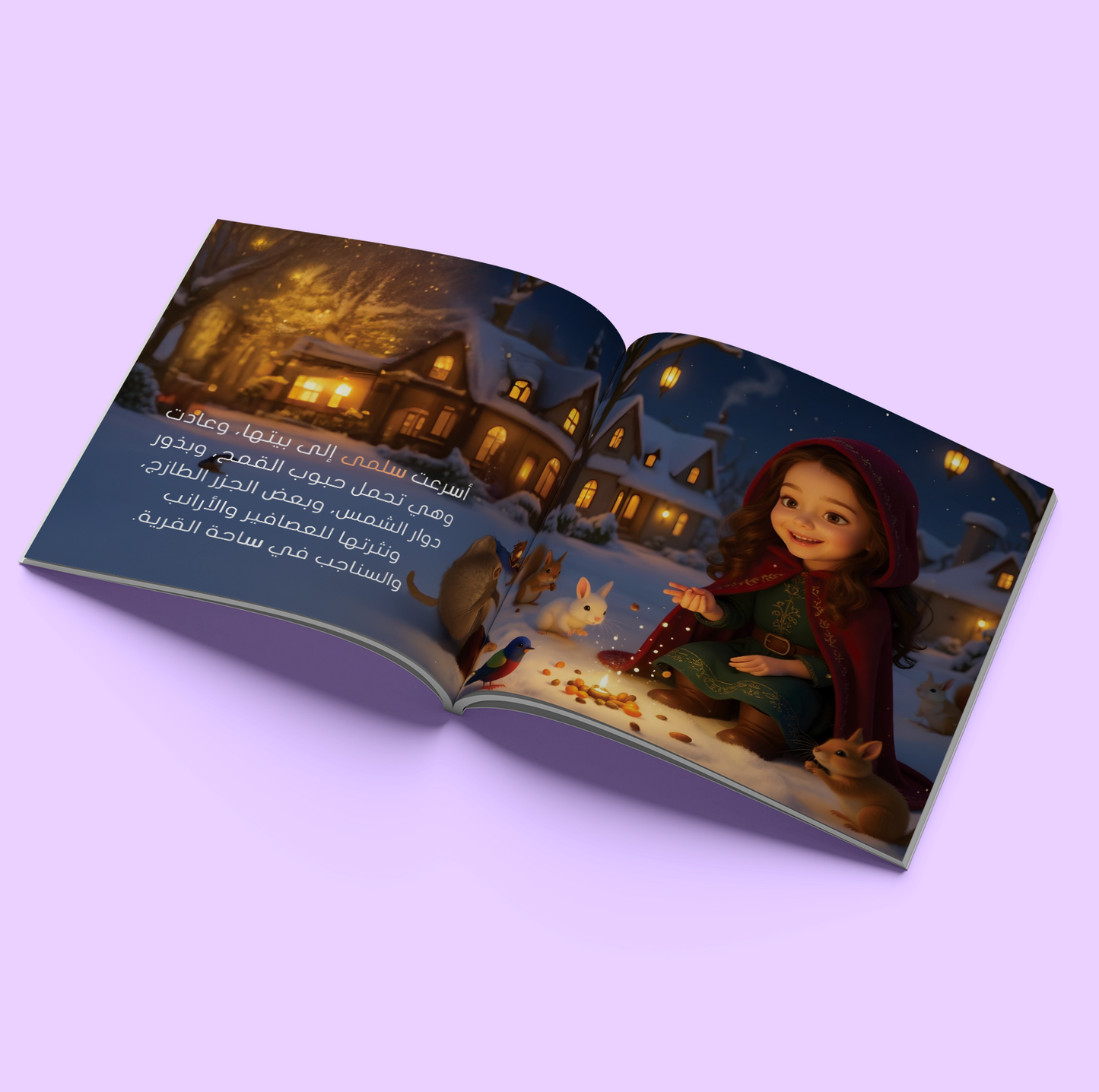 Salma’s Journey in the White Forest