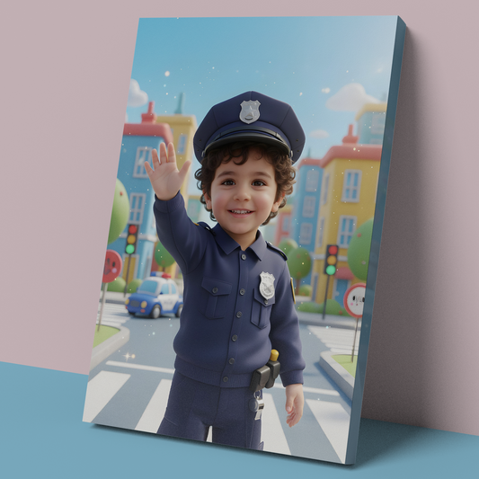 Little Police Hero… Protecting with Pride