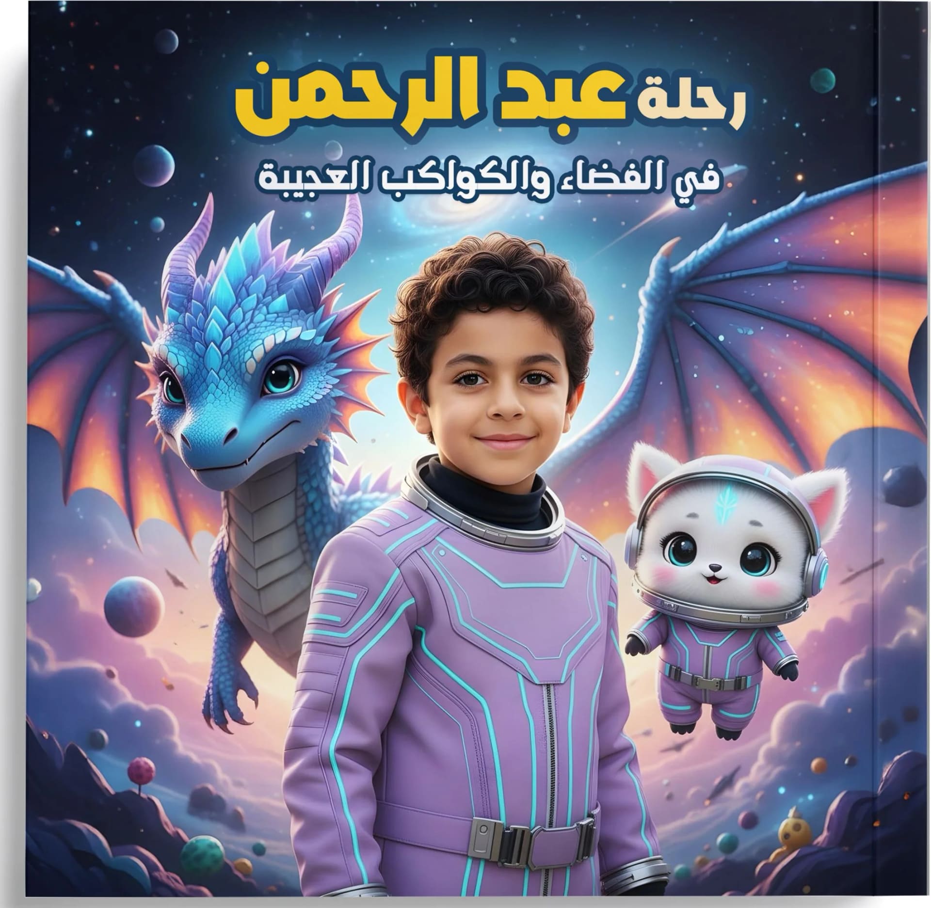 رحلة علي في الفضاء والكواكب العجيبة