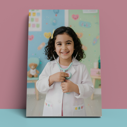 ✨ الطبيبة الصغيرة… أحلام كبيرة 🩺✨