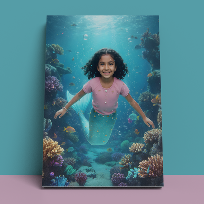✨ مغامرة الأميرة تحت الماء 🐚✨