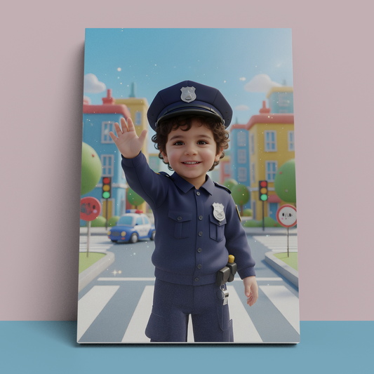 Little Police Hero… Protecting with Pride