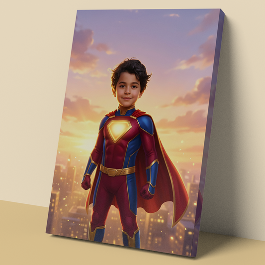 The Little Superhero… Ready to Save the Day