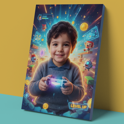 ✨ اللاعب الصغير… يتقدم كل يوم 🎮✨