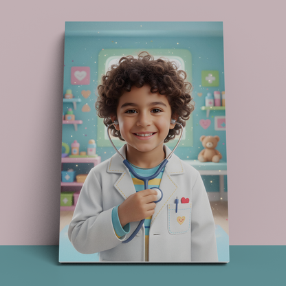 ✨ Little Doctor… A Heart Full of Care
