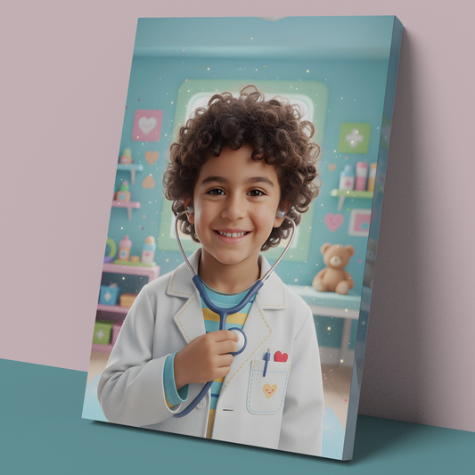 ✨ Little Doctor… A Heart Full of Care