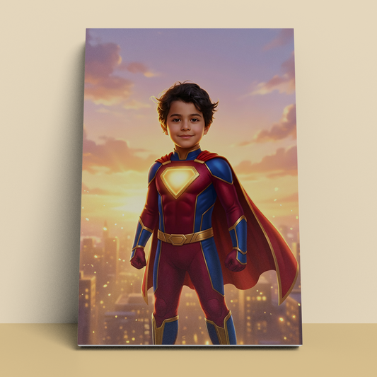 The Little Superhero… Ready to Save the Day
