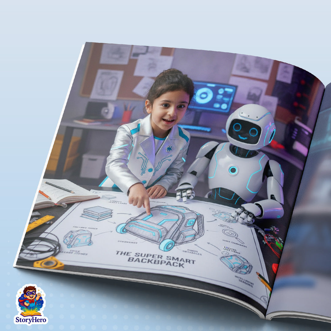 Youssef and Robo the Robot