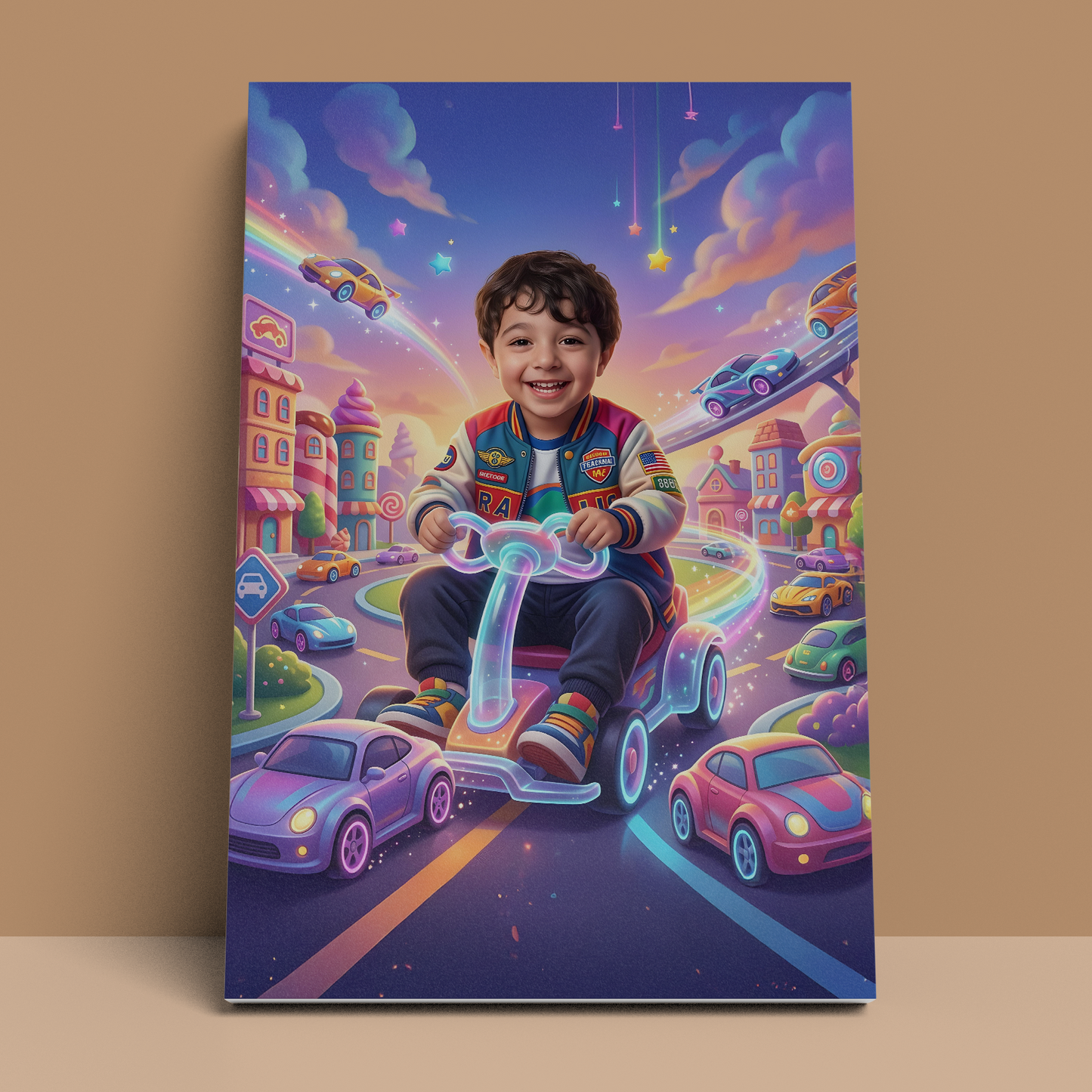 ✨ المتسابق الصغير… عالم من المرح والمغامرة 🏎️✨