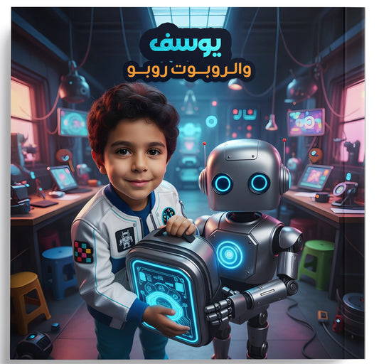 Youssef and Robo the Robot